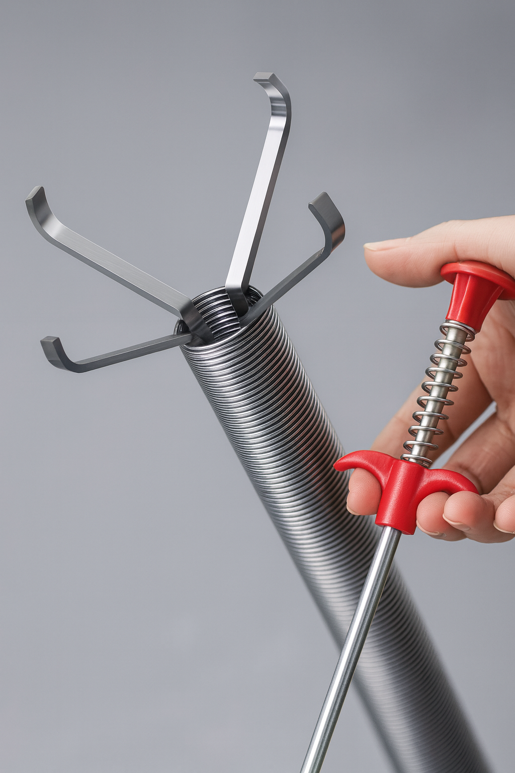 Flexible Drain Clog Remover – Hair & Sink Cleaning Tool (60cm)